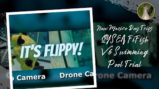 QYSEA FiFish V6 Underwater Drone ROV Swimming Pool Trial / Test