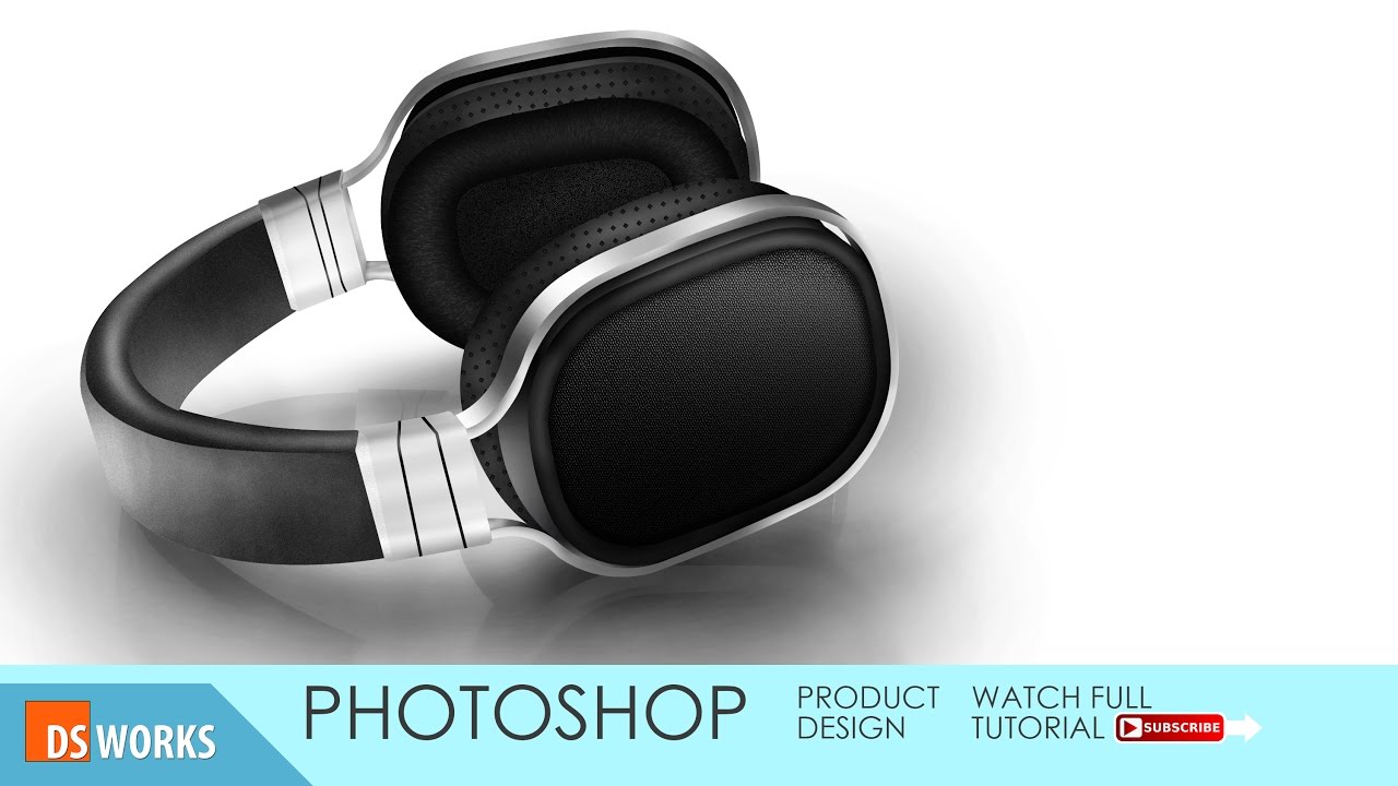 product design tutorial headphone digital painting ds