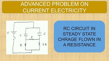 Current Electricity | Advanced Problem | RC circuit In steady State