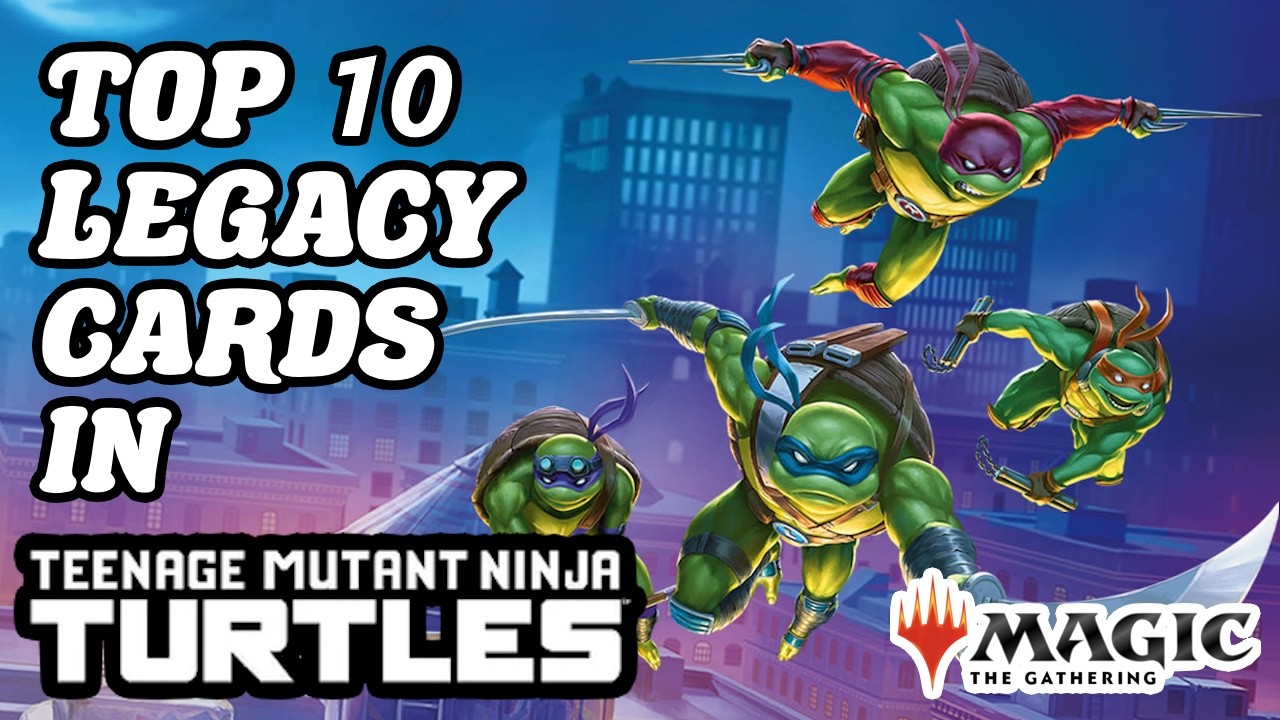 ДЕСЯТЬ ЛУЧШИХ КАРТ ИЗ СЕРИАЛА «ЧЕРЕПАШКИ-НИНДЗЯ»! Обзор набора Magic: The Gathering MTG TMNT