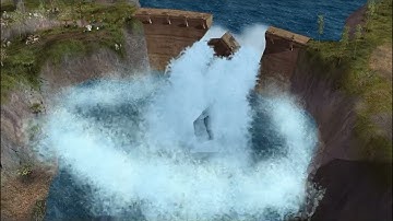 Command & Conquer   Generals China 3 Three Gorges Dam