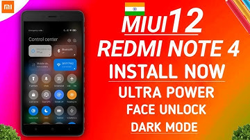 Install MIUI 12 on Redmi Note 4 (9.0 Pie) Full Review