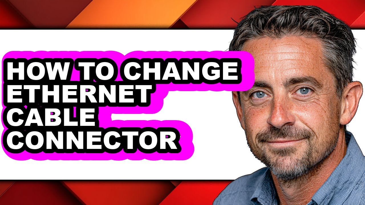 How to Change Ethernet Cable Connector (easy Method)