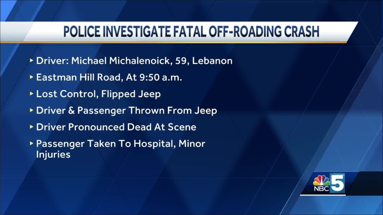 Police investigate fatal off-roading crash in Lebanon - YouTube