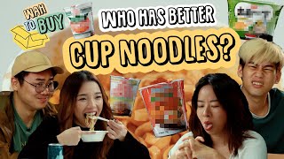 The Best Cup Noodles? | Wah To Buy