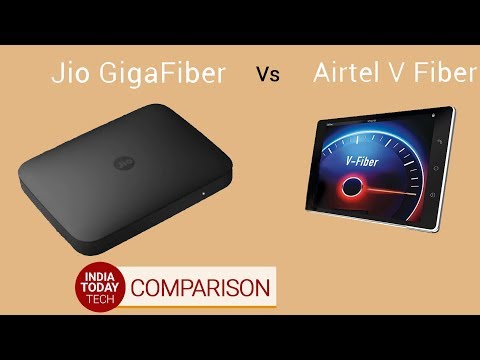Jio Gigafiber vs Airtel V-Fiber: Plans, features and offers compared
