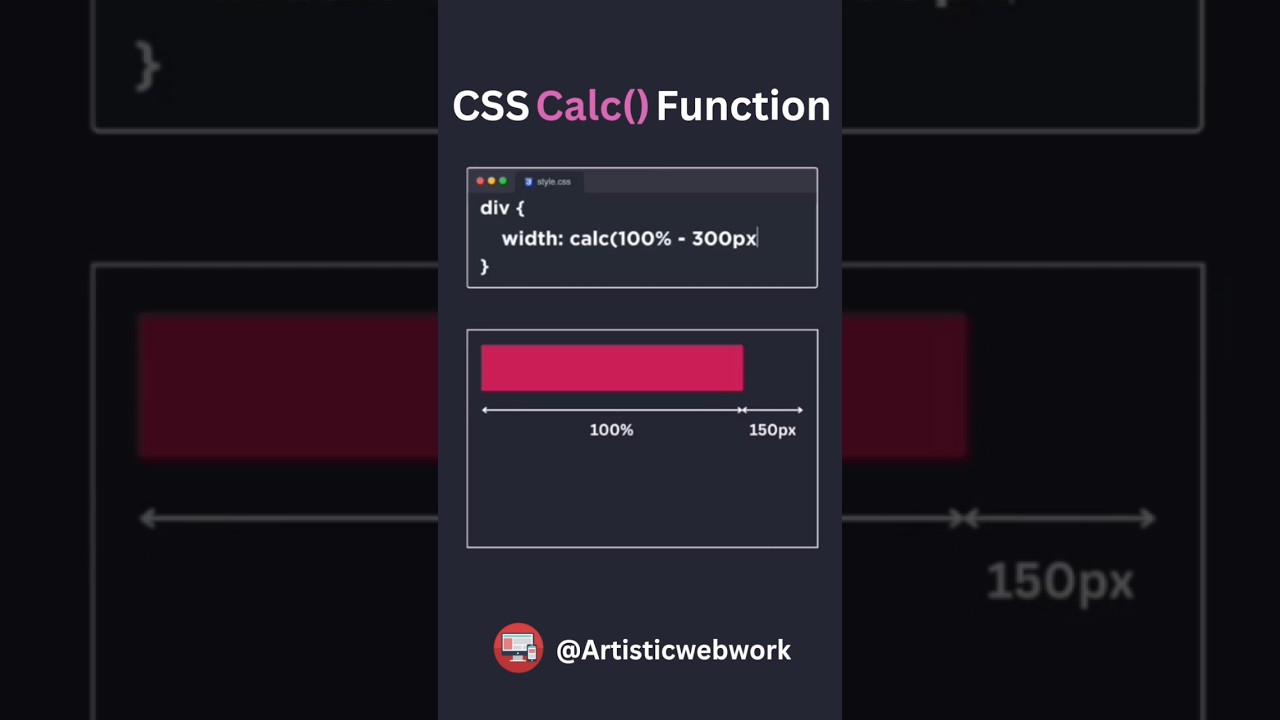 Ultimate CSS Calc() Guide: Master Responsive Layouts with One Function #css #tutorial