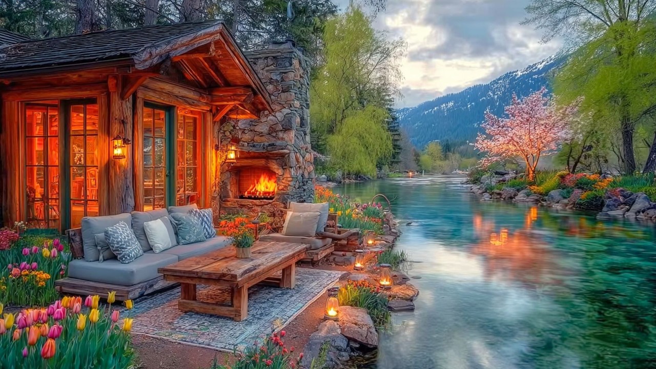 Smooth Jazz & Cozy Porch Ambience 🌿✨ | Perfect Study and Work Music for Calm Focus 🎶