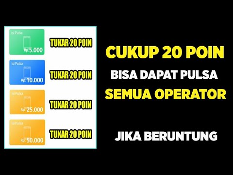 Aplikasi penghasil Pulsa gratis tanpa misi. 