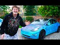 Getting My Tesla Wrapped! Week in The Life!