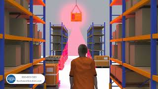Forklift Safety Lights and Sensors for Warehouse Intersections
