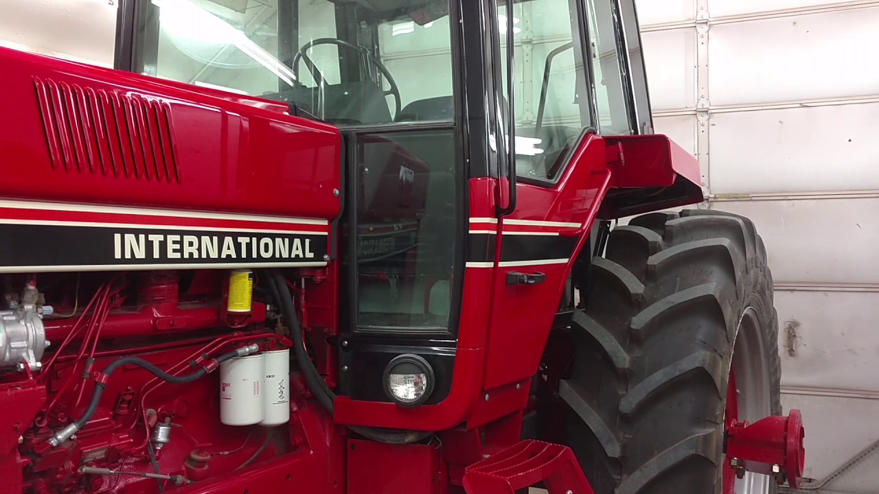 Ih 1086 Restoration Complete with Magnum Door YouTube