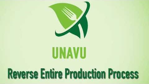 Unavu POS Video Guide : Reverse Entire Production Process