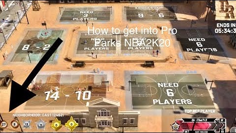 How To Get Into Pro & Rookie Parks 2K20