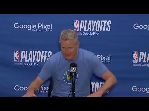 Steve Kerr postgame; Warriors lost the Lakers in Game 4 - YouTube