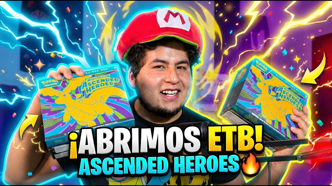 📦🔥 Apertura ETB Pokémon TCG Ascended Heroes