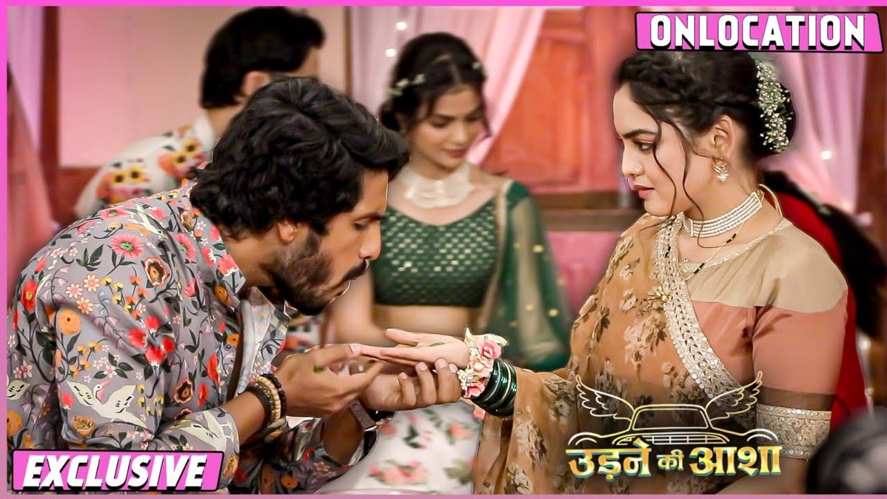 Udne Ki Aasha ON SET: Sachin Ne Sailee Ke Haatho Mein Lagayi Apne Naam Ki MEHENDI