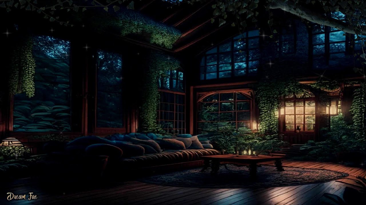 Forgotten Magic Cozy Summer Cottage 2 -fairy forest, nature sounds, sleeping video 12 hours