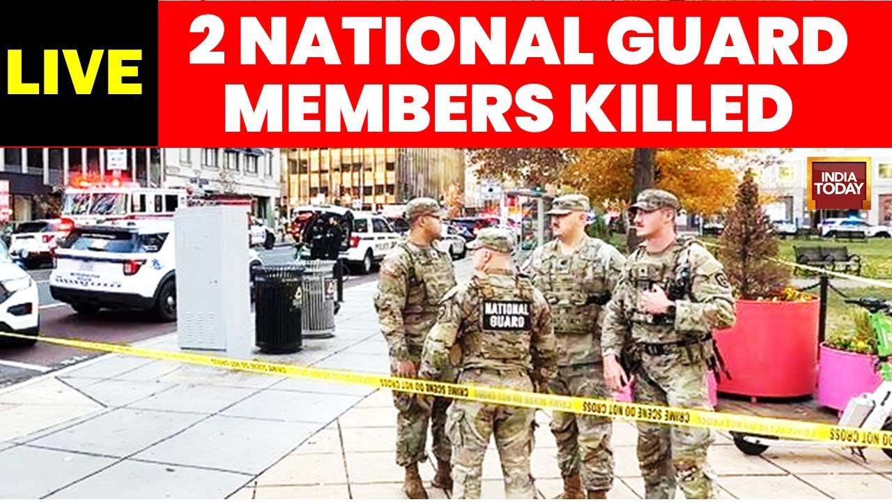 Washington News LIVE | Two National Guardsmen Killed in Washington DC ...