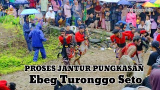 PROSES JANTUR PUNGKASAN EBEG TURONGGO SETO ARCA BUDAYA//MAKAM KEC REMBANG PURBALINGGA 