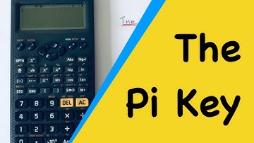The Pi Button. Where Is The Pi Key On A Casio Classwiz fx GT85x Calculator, Converting Pi To Decimal