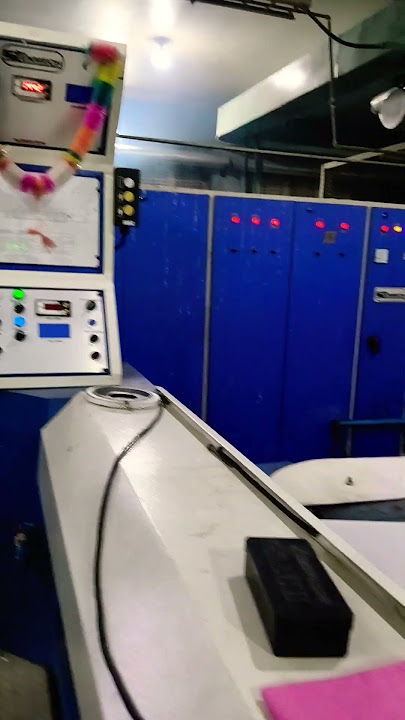Vidhan marka #cotton #fabric #batching in #farmatex #stenter #textilemachine@clothworld7804