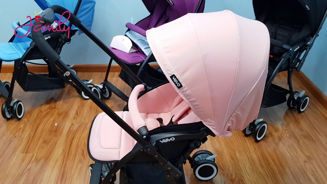Giới thiệu và hướng dẫn sử dụng xe đẩy Vovo Reversible... - youtube