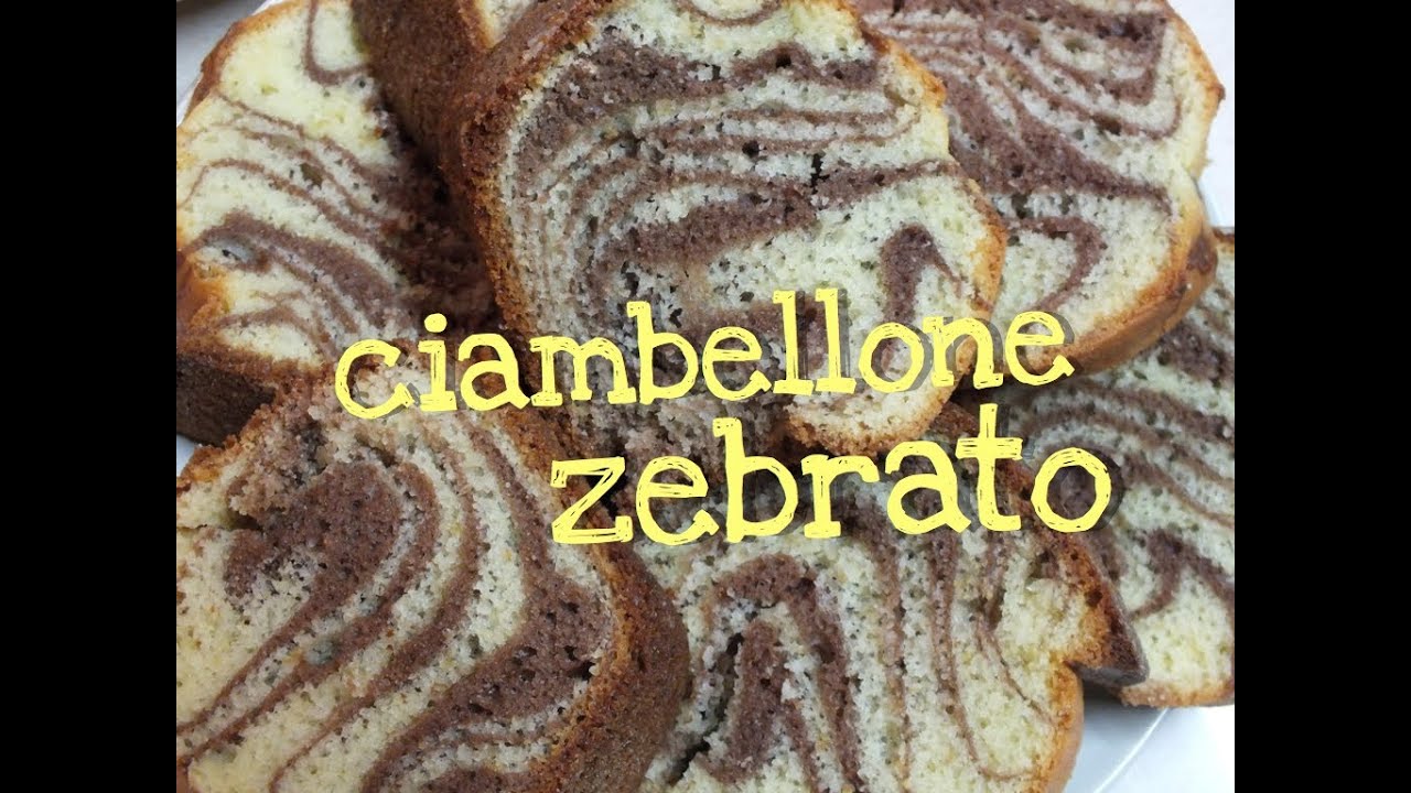 Ciambellone Zebrato Fatto In Casa Da Benedetta Homemade Zebra Cake Youtube