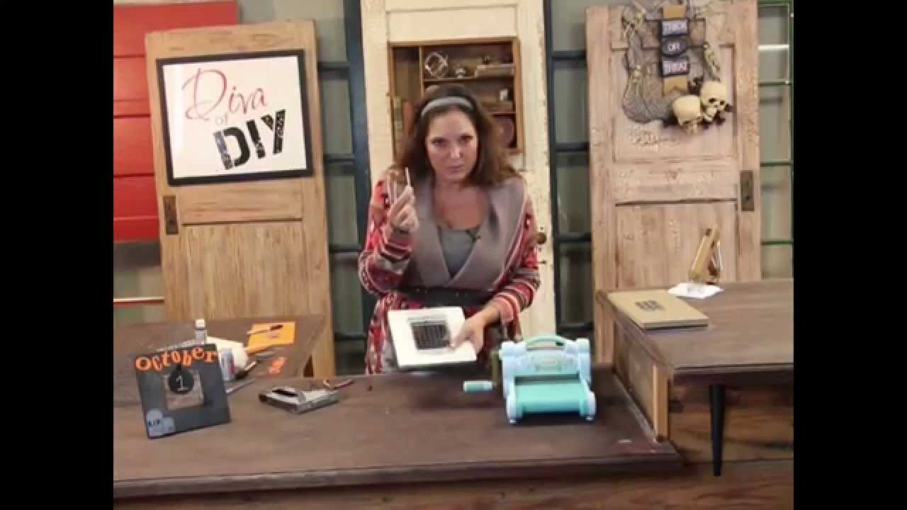 Halloween chalkboard calendar