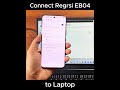 Connect Regrsi EB04 Neckband to laptop