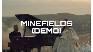 MINEFIELDS (demo) - Faouzia ft John Legend (from tiktok live:06-08-2023)