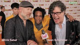 Chris Sabat & Sean Schemmel At The Dragon Ball Super Hero Premiere