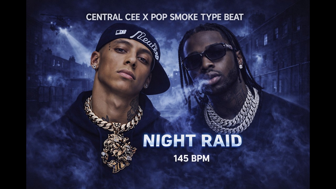 [Free] Central Cee x Pop Smoke Type Beat – Night Raid | Drill type beat ...