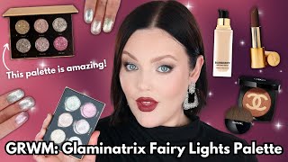 GRWM: Using The Glaminatrix Cosmetics Fairy Lights Palette!