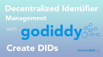 Part 3: Mastering Decentralized Identifiers with godiddy.com  | Create DIDs | 2023 Series