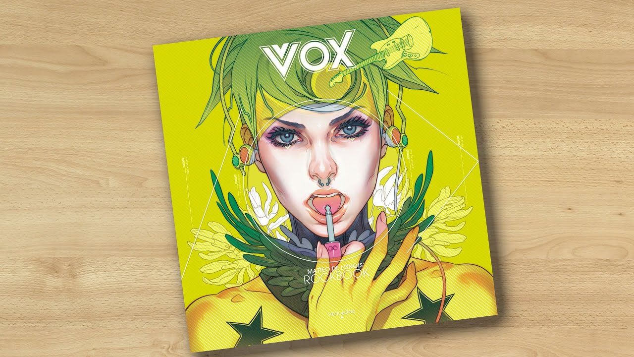 VOX: Matteo De Longis' Rockbook (book flip)