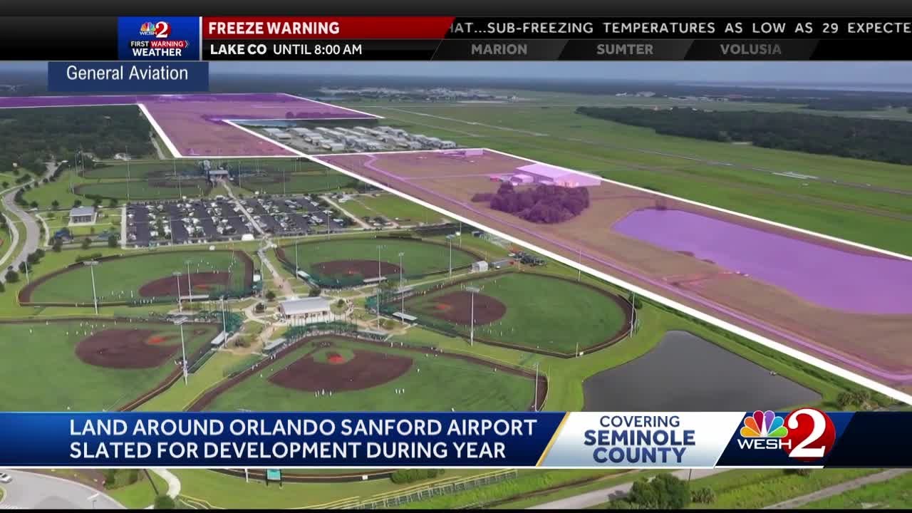 Leaders look to bring in new businesses on Sanford airport land