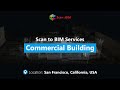 4300 Sq.ft Commercial Building | Scan to BIM Walkthrought | LOD 300