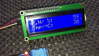 Nuvoton N76E003 One Wire Example - DHT11 Relative Humidity - Temperature Sensor