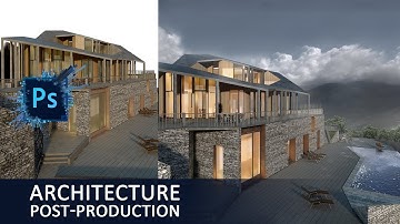 Photoshop Post Production | Architecture Visualization Render v.6 | PSD Available!!