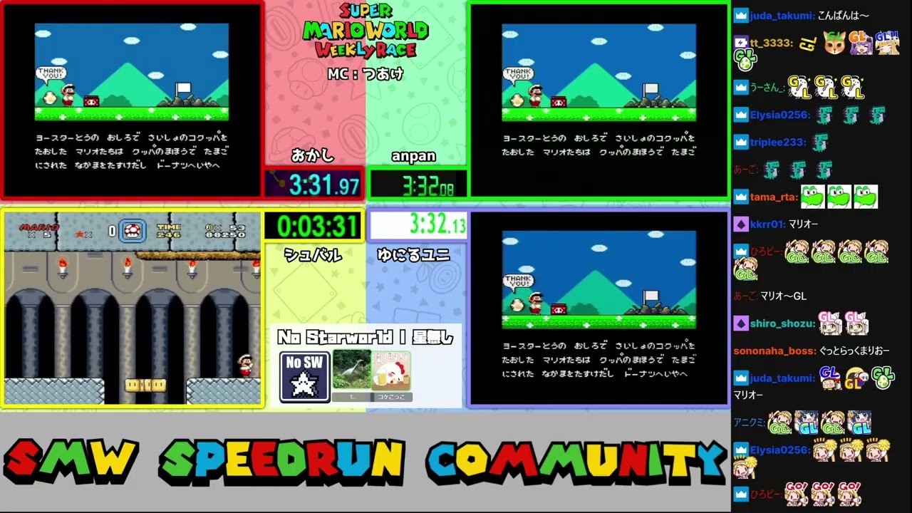 【Weekly Race】No Starworld 解説 @tsuake