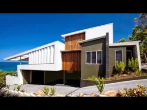 Desain Rumah Minimalis Dengan Atap Miring  Kedua Arah YouTube