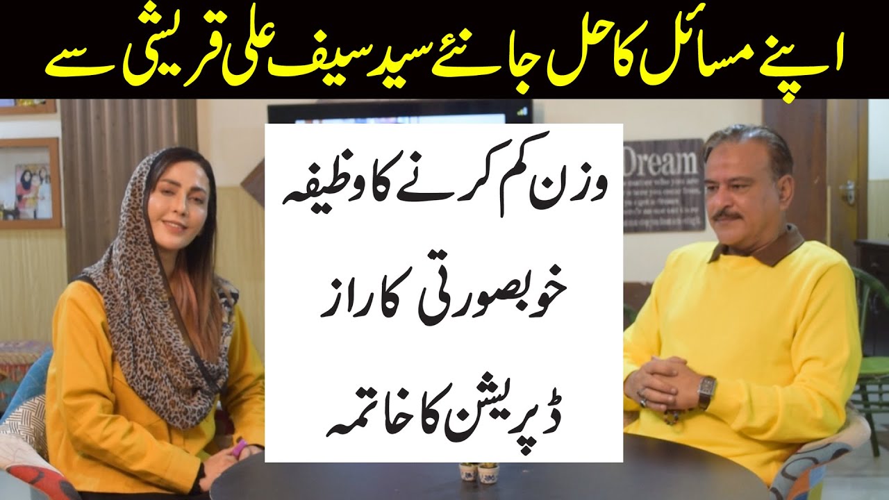 Spritual Healer Syed Saif Ali Qureshi Masail aur Wazaif | Dr. Umme Raheel | Saif Ali Qureshi