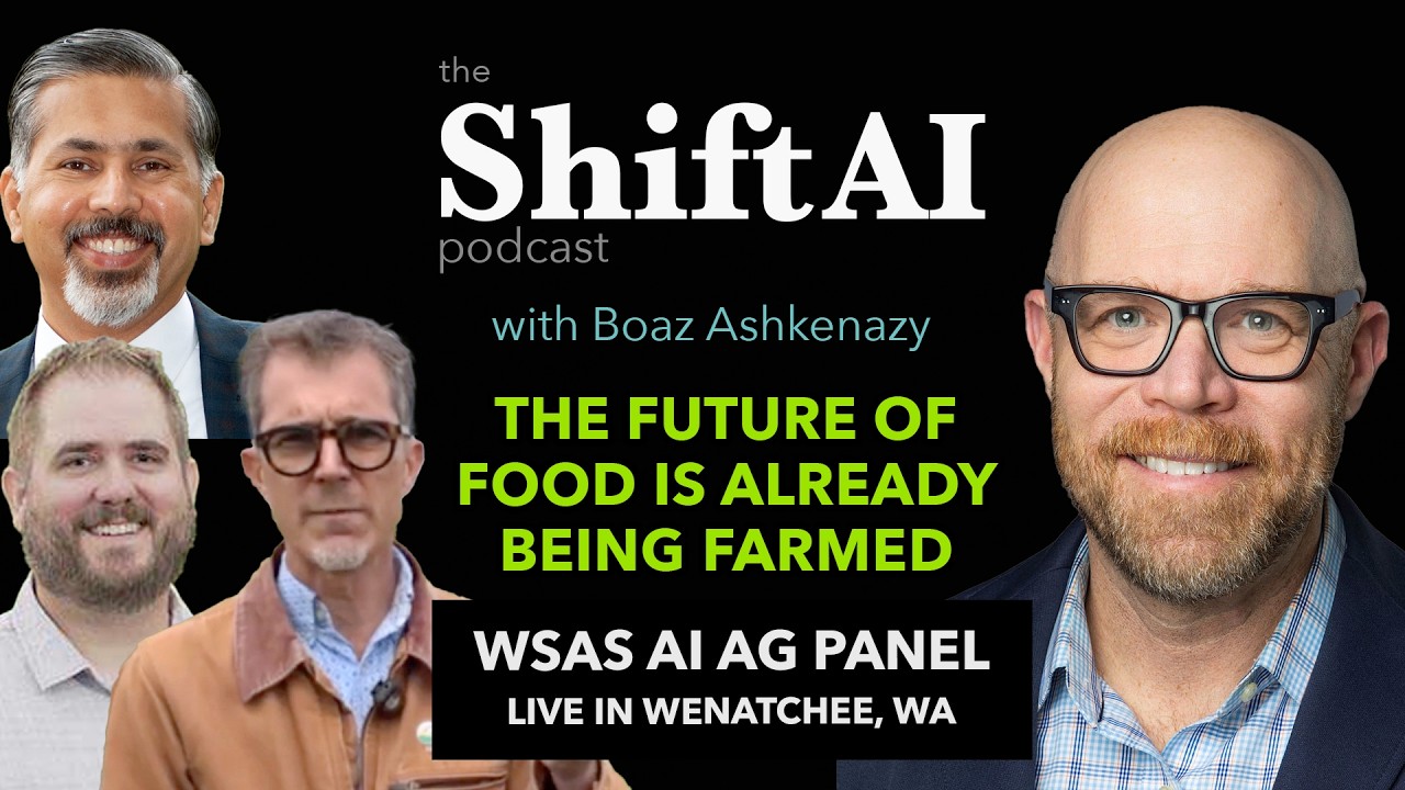 The Future of Food Is Already Being Farmed filmed live in Wenatchee, WA and hosted by WSAS