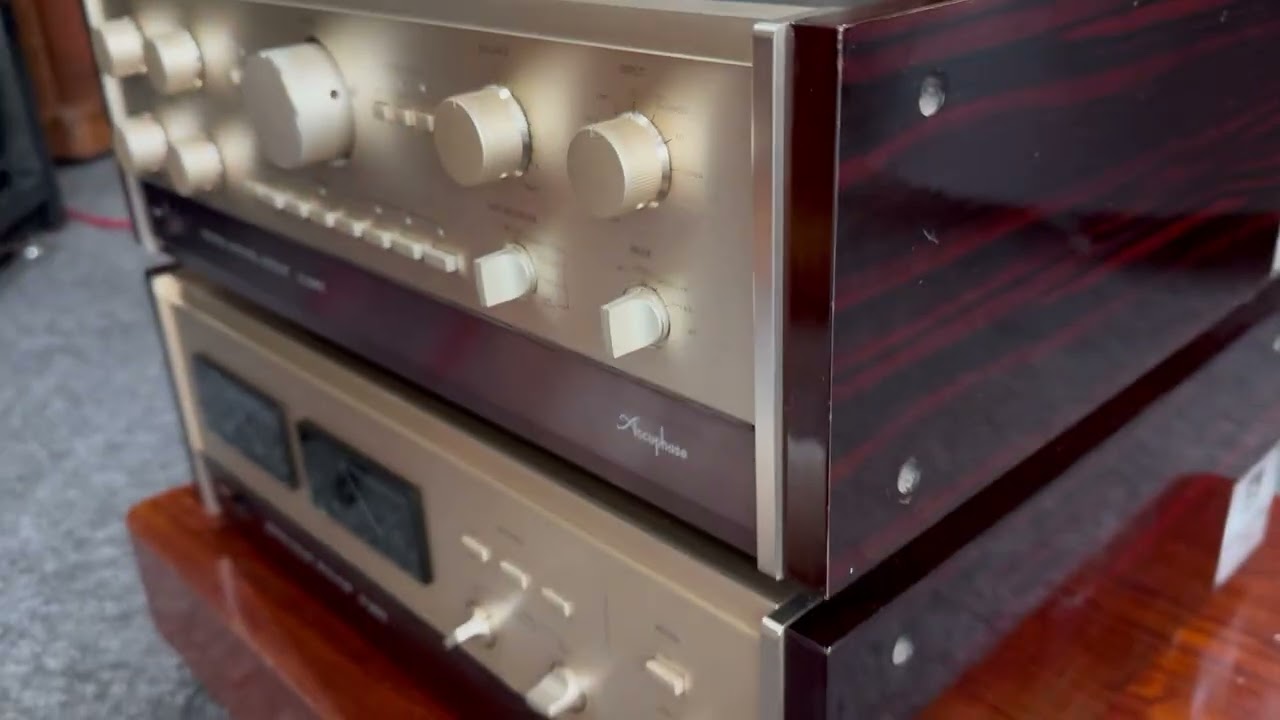 Accuphase P-300V & C-200V Power Preamps! Not always available