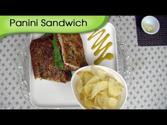 Panini Sandwich | Tomato Cheese Panini Sandwich | How To Make Italian Panini Sandwich | Ruchi | Rajshri Food