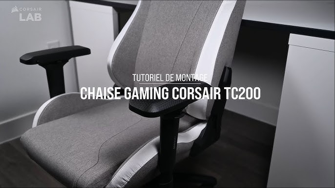 How to Assemble CORSAIR TC200 Gaming Chair - YouTube