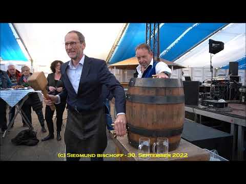 Löhne 30. September 2022 - Eröffnung 40. Oktoberfest - BM Bernd Poggemöller @simabi2