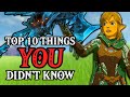 Top 10 Things You Didn't Know About Zelda Tears of the Kingdom