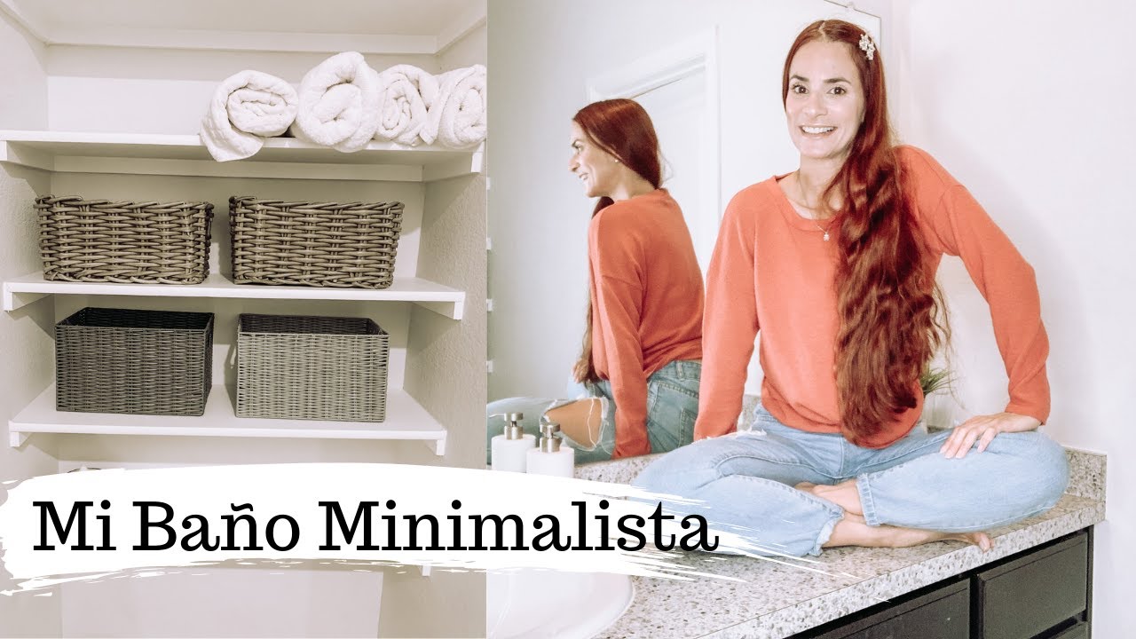 MI BAÑO MINIMALISTA | TIPS para mantener el baño LIMPIO, Ordenado y Simple